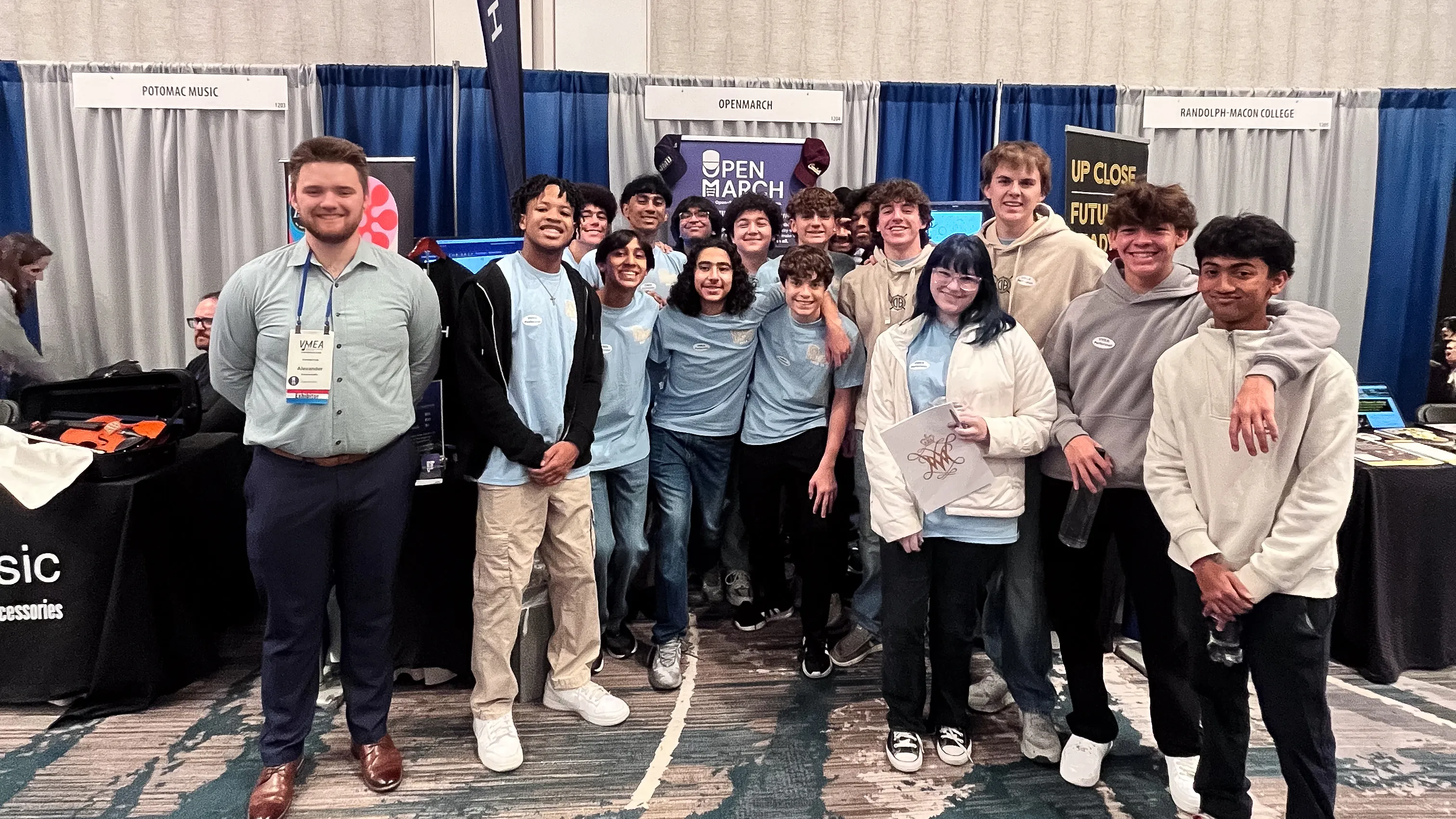 Lightridge Students at OpenMarch Booth