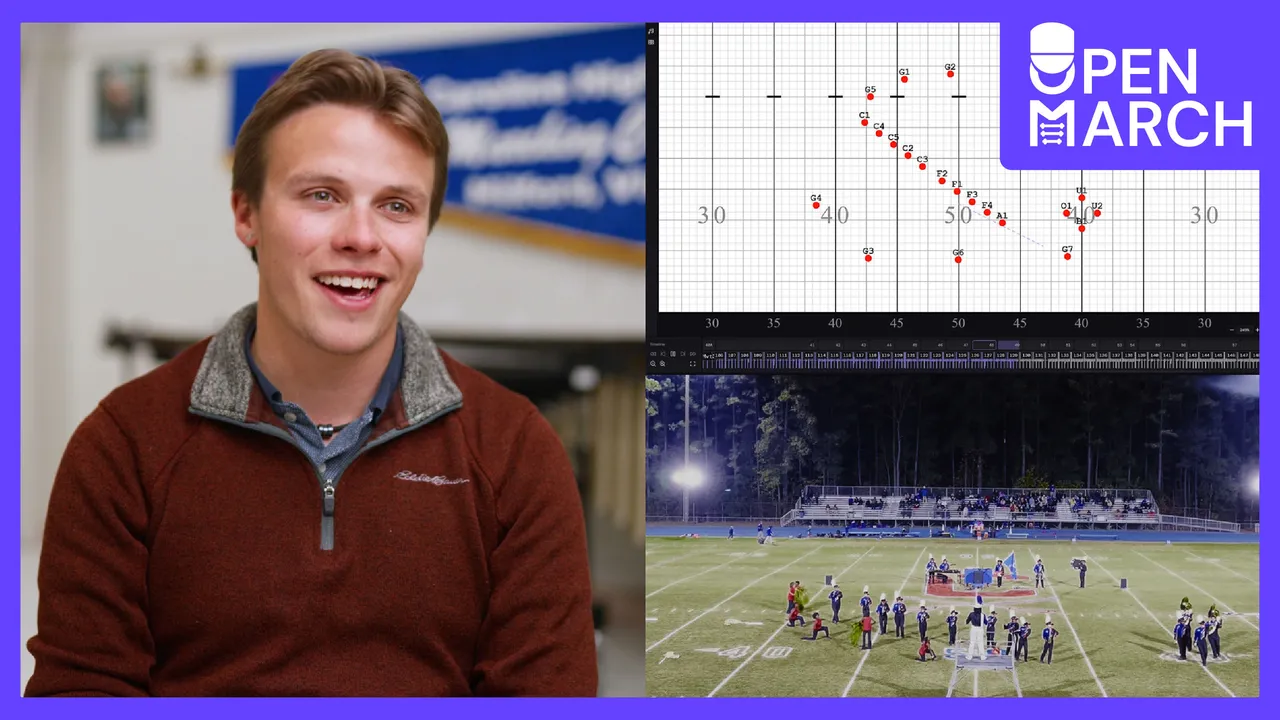 Caroline High School Marching Band Brings Their Show to Life with OpenMarch Free Drill Writing Software for Marching Bands