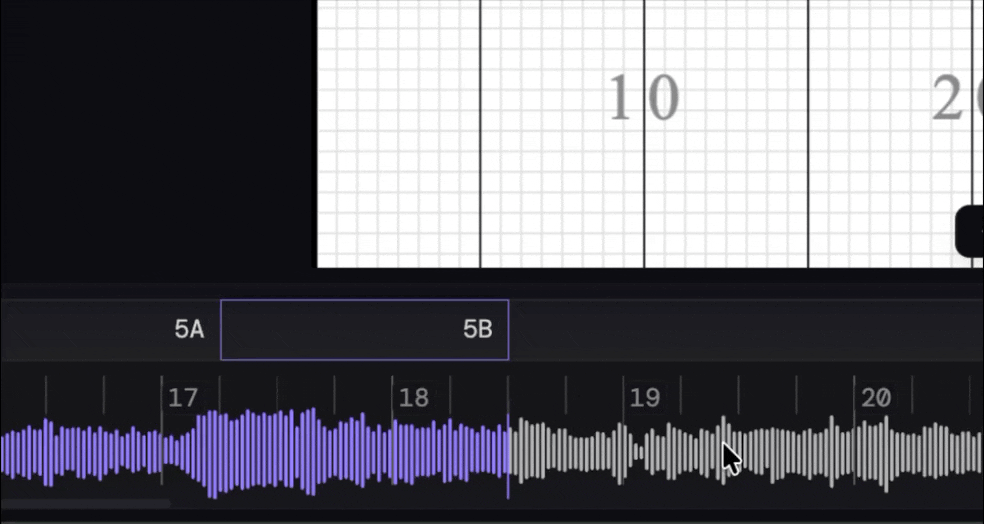Adding or deleting an individual beat